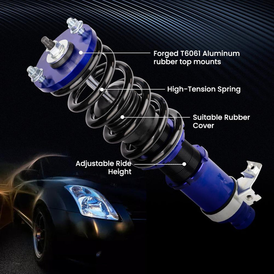 Säädettävä coilover-alustasarja, Honda Civic, Integra, CRX 1992-2000