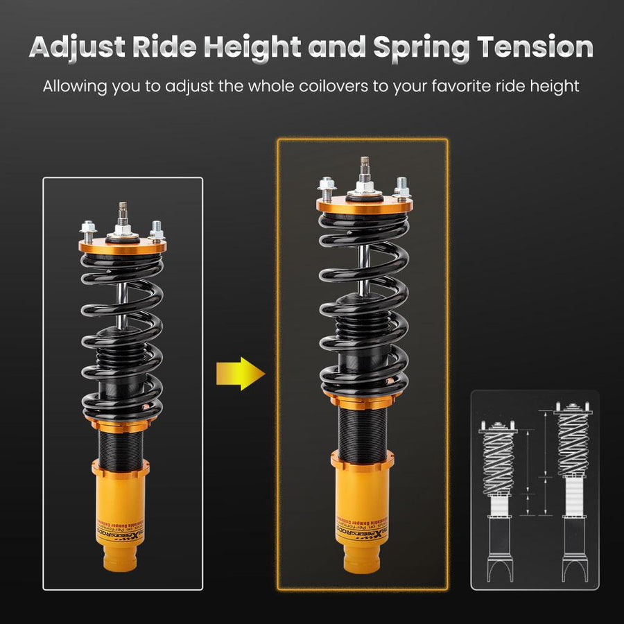Coilover-alustasarja kilpakäyttöön Honda CR-V 1996-2001