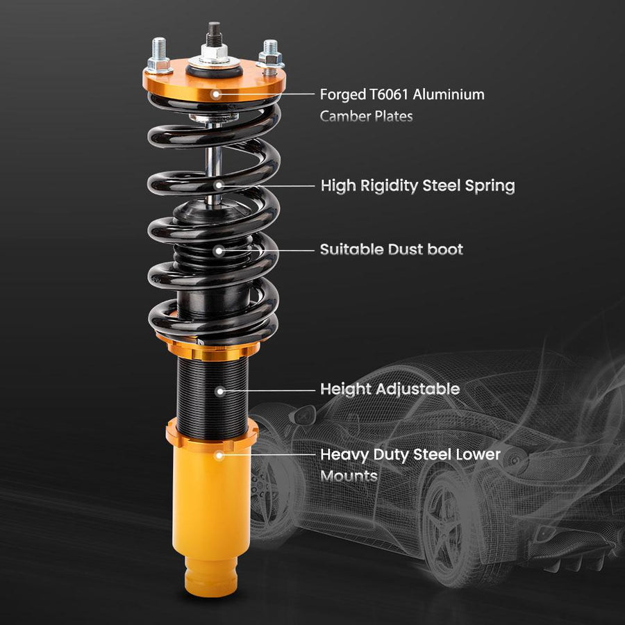 Coilover-alustasarja, Honda CR-V 1996-2001, säädettävä