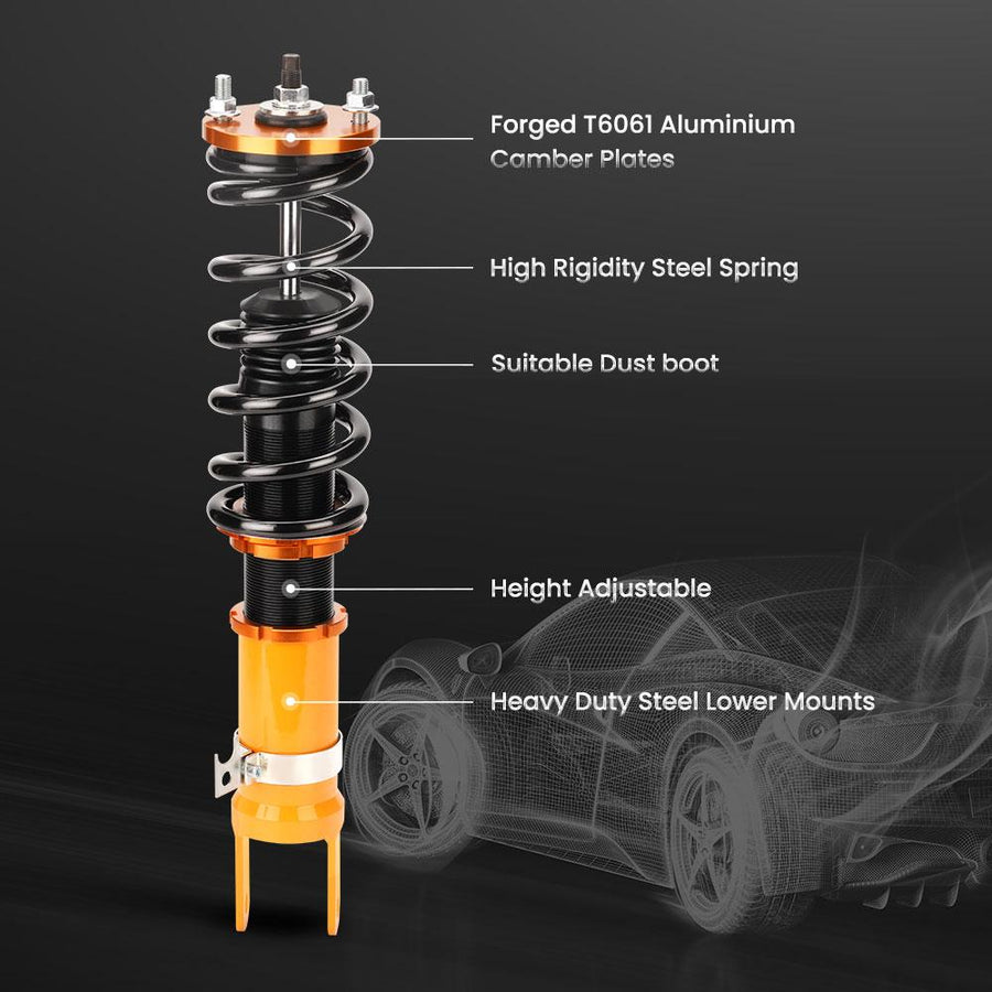 Säädettävä coilover-alustasarja, Honda S2000 AP1/AP2 2000-2009