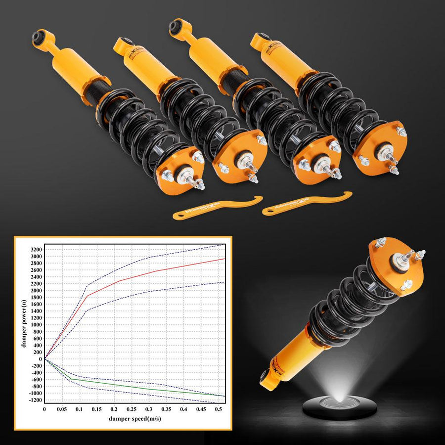 Lexus IS300 2001-2005, 24-tie Säädettävä coilover-alustasarja