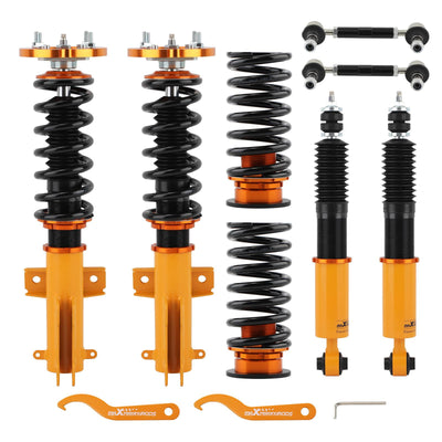 24-tie Säädettävä coilover-alustasarja, Ford Mustang 4th 2005-2014