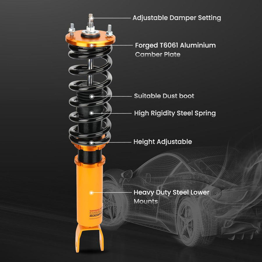 Nissan 300ZX Fairlady Z32 1990-1996 Säädettävä coilover-alustasarja