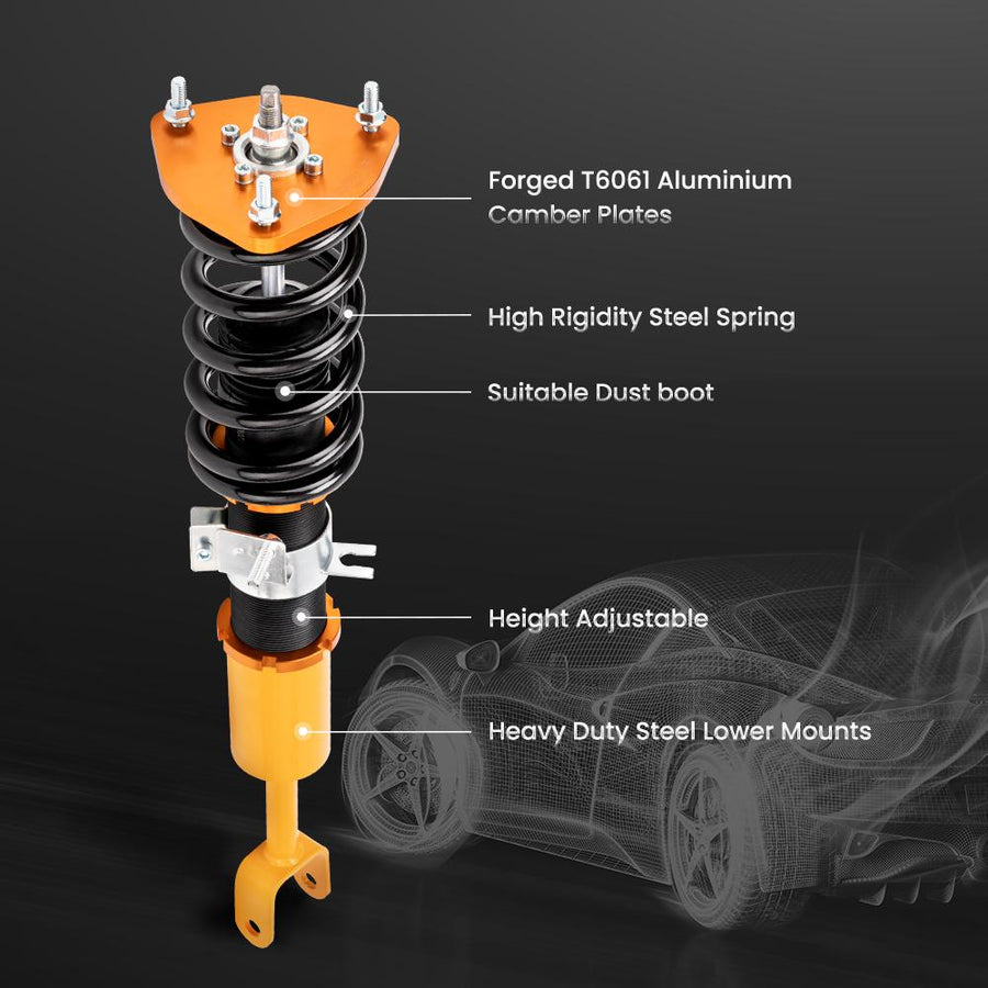 Nissan Fairlady 350Z Z33 2003-2008, Säädettävä coilover-alustasarja