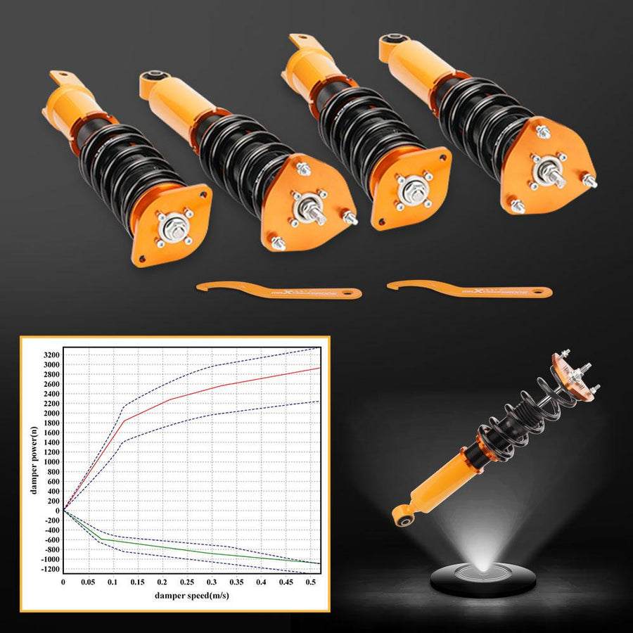 Säädettävä coilover-alustasarja kilpakäyttöön Nissan 370Z Z34, G37 2008-2009