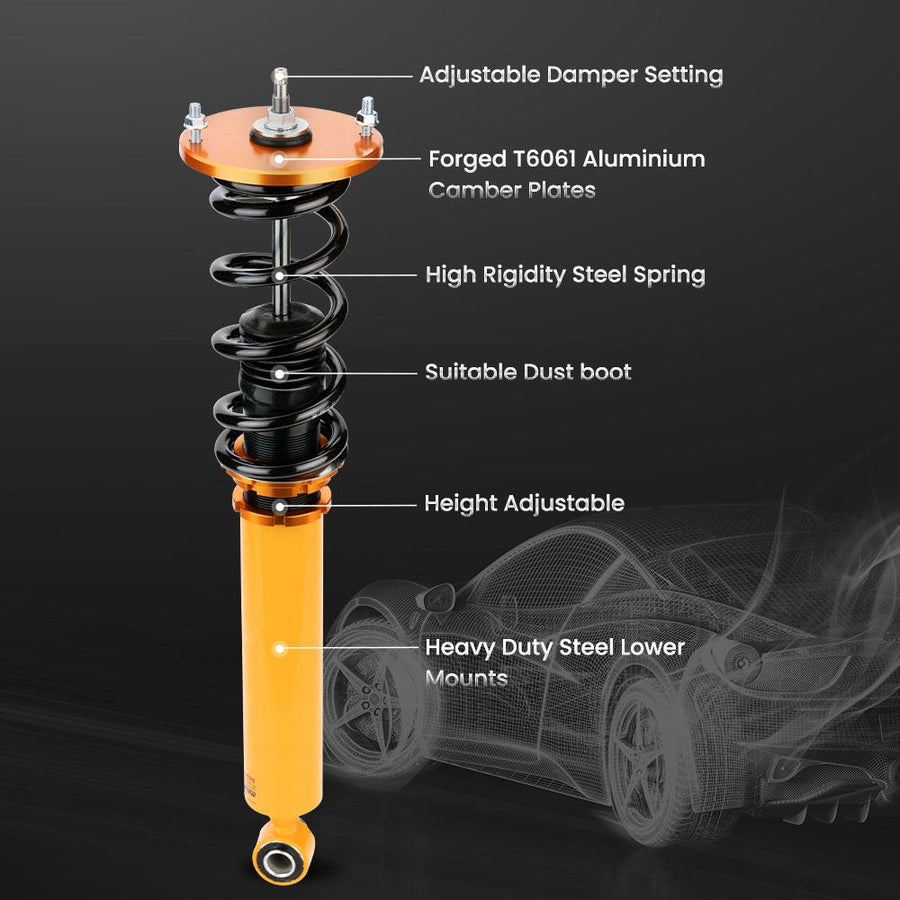Nissan Skyline GTST R33 RB25DET 1993-1997 Coilover-alustasarja