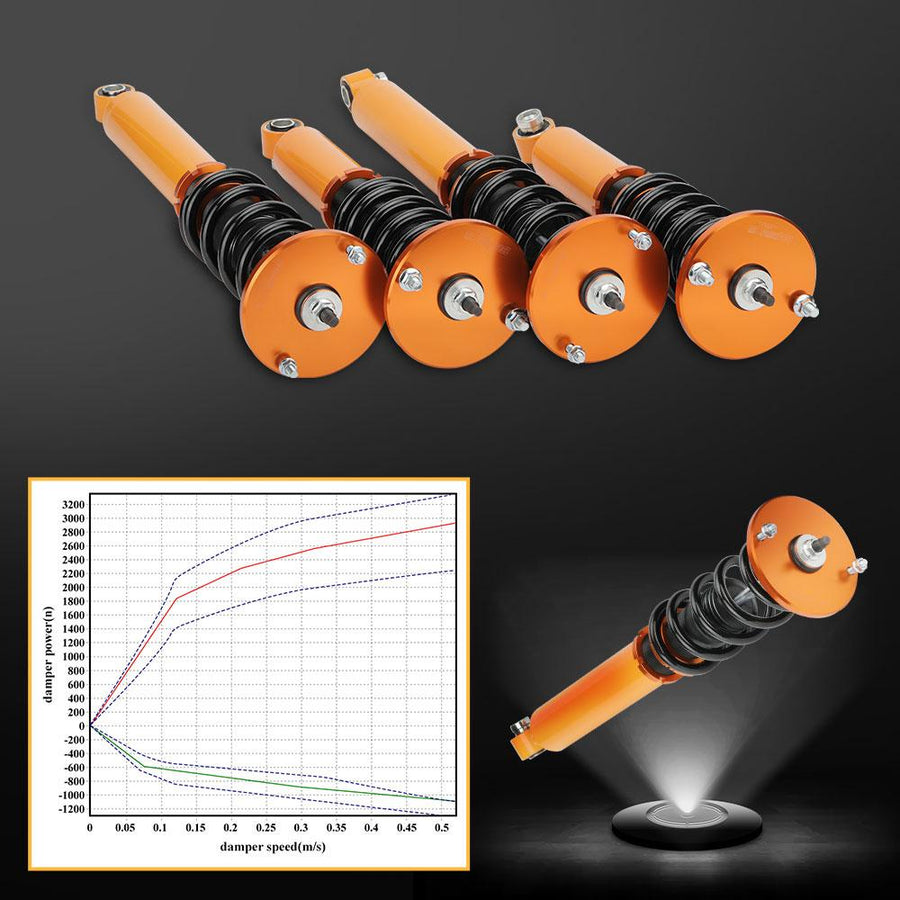 Nissan Skyline GTST GT-R R33 RB25DET Säädettävä coilover-alustasarja