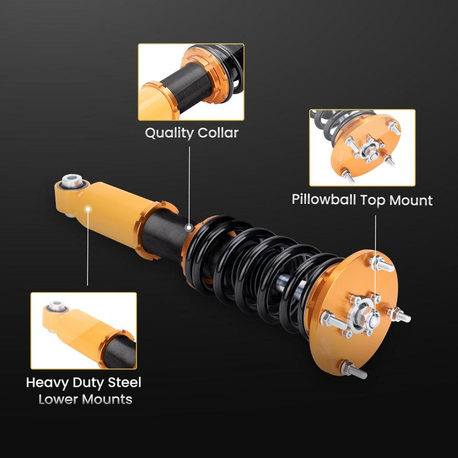 Coilover-sarja taakse, Porsche Cayenne 1. sukupolvi (9PA), alusta E1