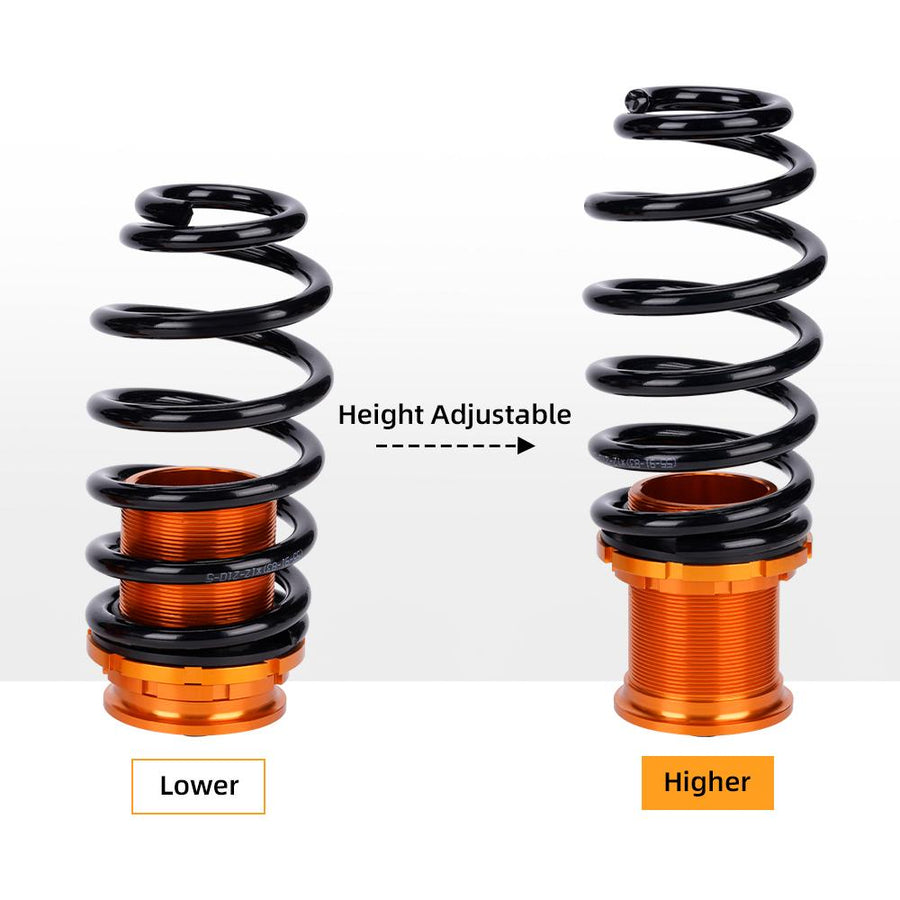 Säädettävä Coilover-alustasarja, Skoda Octavia III 2012-2019, säätö