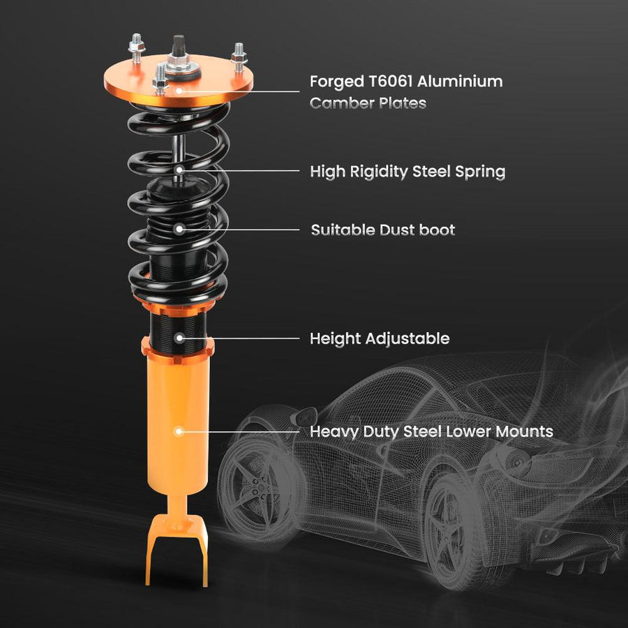 Coilover-alustasarja Toyota Supra 1993-1998, Lexus SC300 SC400