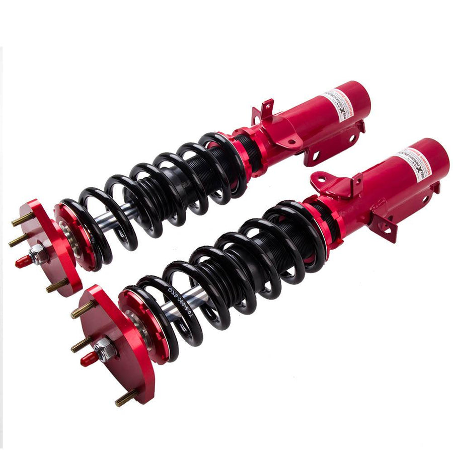 Punainen 24-tie Säädettävä coilover-alustasarja Toyota Corolla 1988-1999 E90, E100, E110