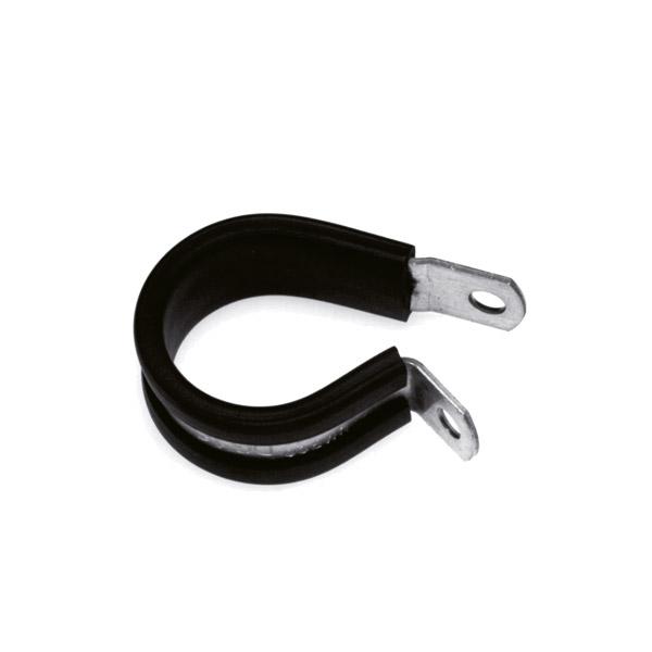 Teräs P-Klipsi Putkikiinnike, Ø25 mm, Leveys 20 mm (Dash 12)