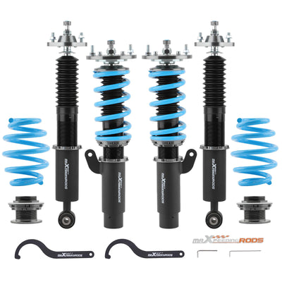 MaXpeedingrods T6 Advanced Series Säädettävä Coilover-alustasarja, BMW E46 3-sarja 1998-2007