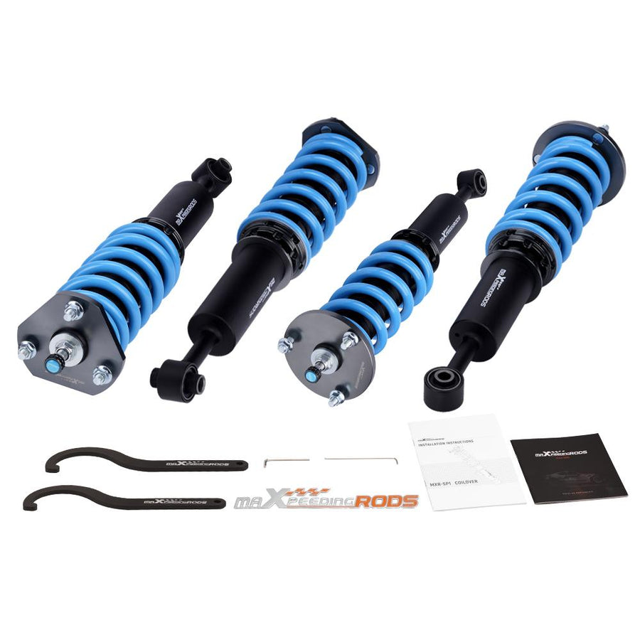 MaXpeedingrods T6 Advanced Series 24-tason jousitus Coiloverit Lexus IS250 IS350 GSE20/21 RWD 2006-2013