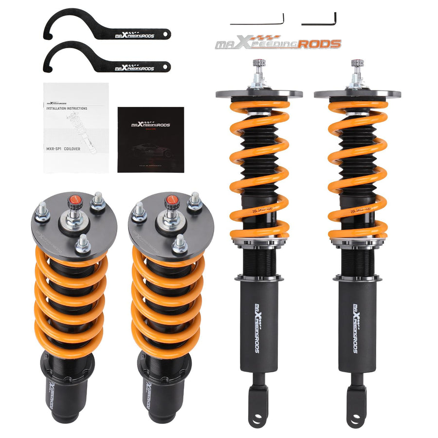 MaXpeedingrods T6 Advanced Series Coilover-alustasarja Honda Accord DX/EX/LX CD5 CD7 1994-1997, säädettävä
