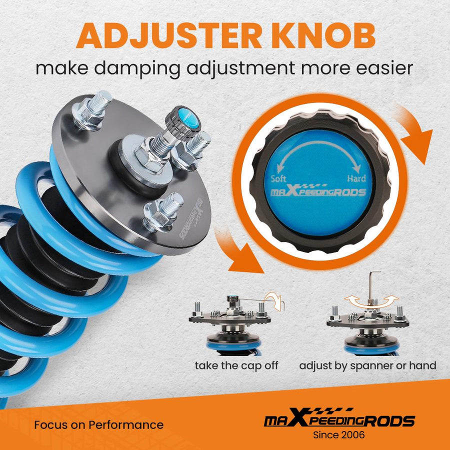 MaXpeedingrods T6 Advanced Series Säädettävä coilover-jousi (yksittäinen) Honda Accord DX/EX/LX CD5 CD7 CL YA1 94-99