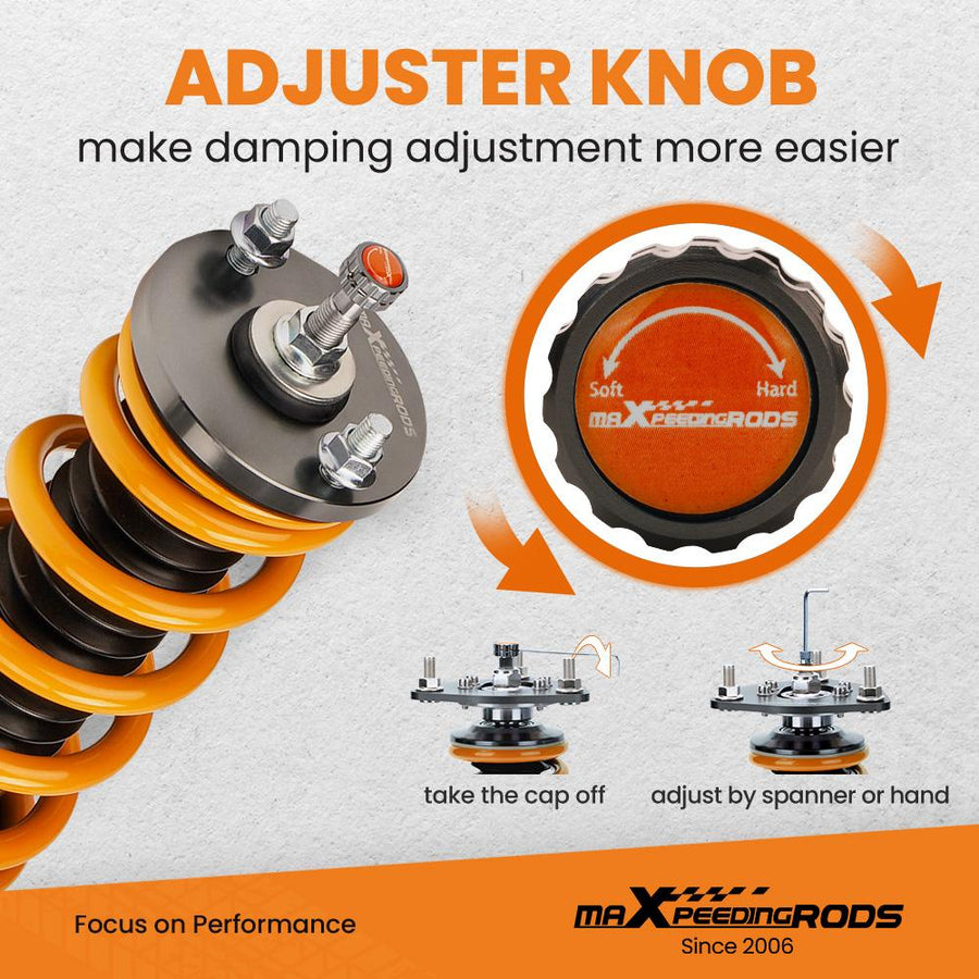 MaXpeedingrods T6 Advanced Series Coilover Iskunvaimennin Honda CR-V RD1 RD3, FWD AWD 1996