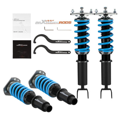 MaXpeedingrods T6 Advanced Series Coiloverit ja madallusjouset Säädettävä sarja Honda Prelude 1992-01