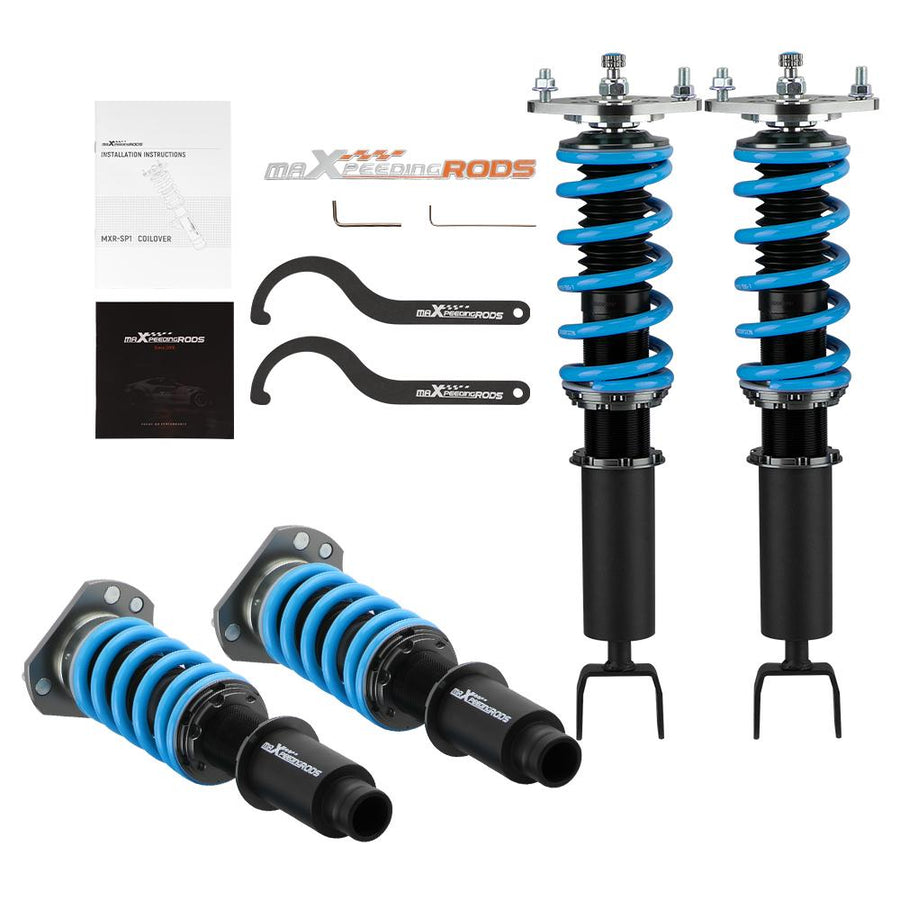 MaXpeedingrods T6 Advanced Series Coiloverit ja madallusjouset Säädettävä sarja Honda Prelude 1992-01