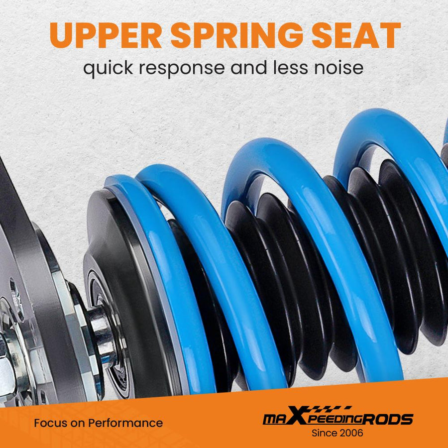 MaXpeedingrods T6 Advanced Series Coilover Hyundai Coupe Tuscani 2003-2008, 24-tie säädettävä iskunvaimennin