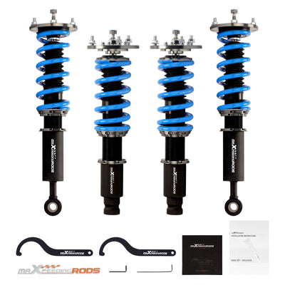 MaXpeedingrods T6 Advanced Series 24-tie jousitus Coiloverit Mitsubishi Eclipse 1995-1999