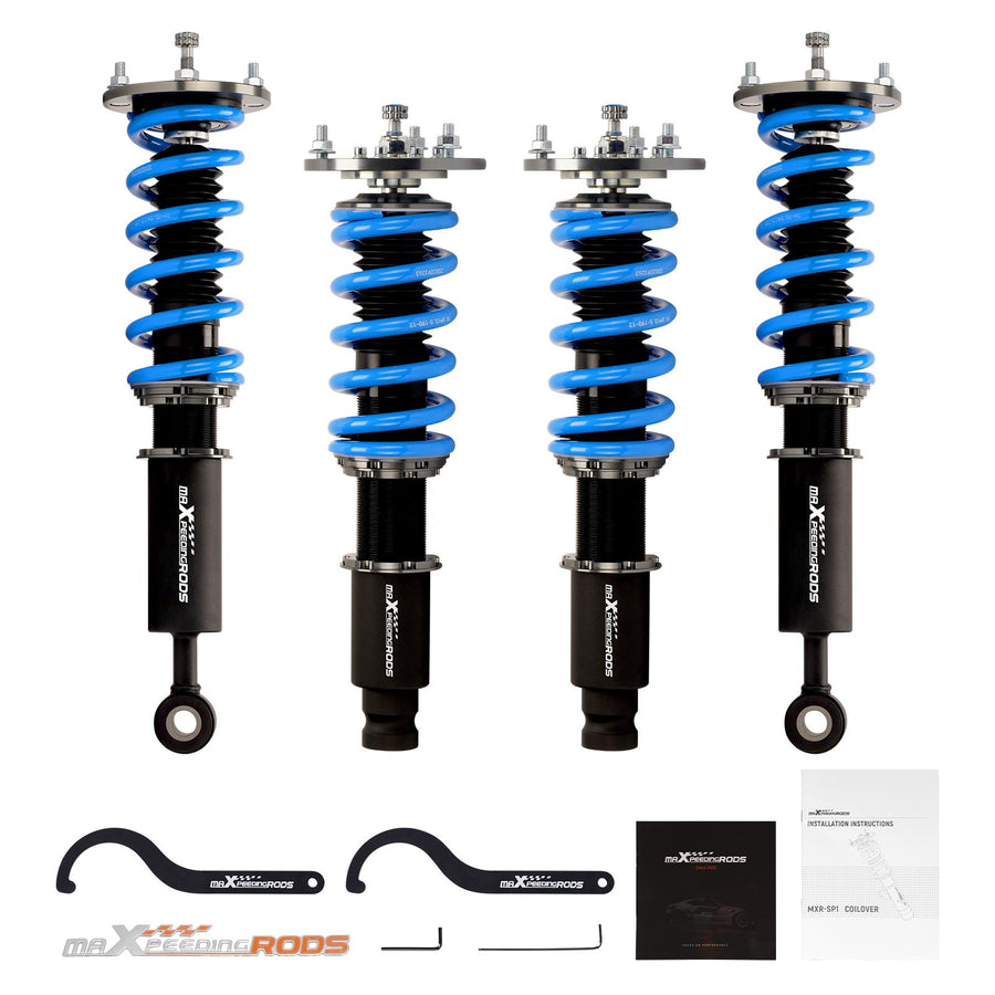 MaXpeedingrods T6 Advanced Series 24-tie jousitus Coiloverit Mitsubishi Eclipse 1995-1999