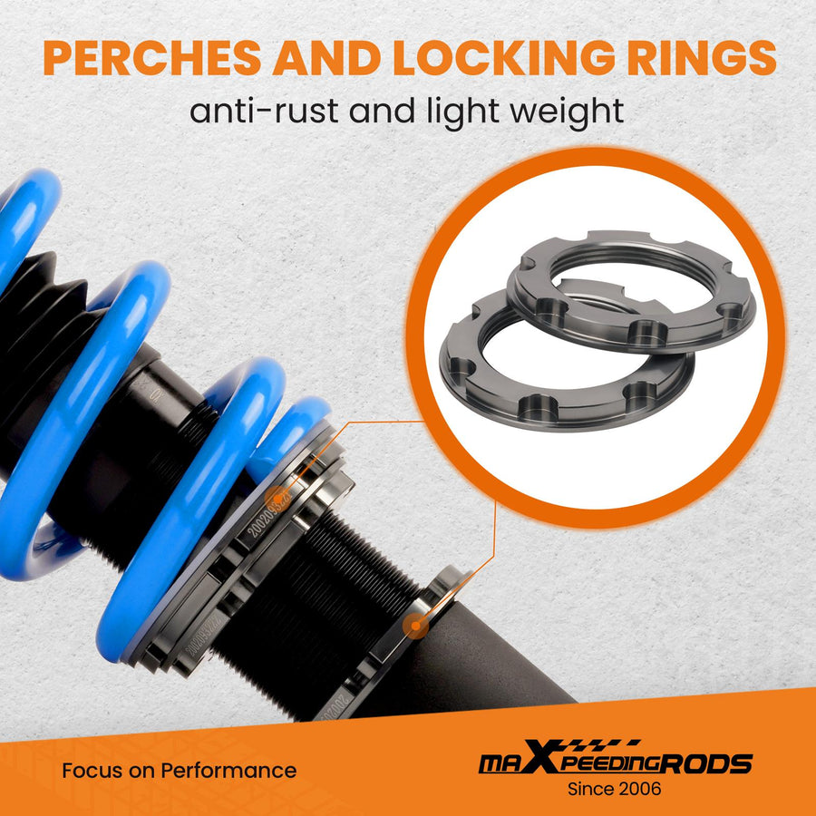 MaXpeedingrods T6 Advanced Series 24-tie jousitus Coiloverit Mitsubishi Eclipse 1995-1999