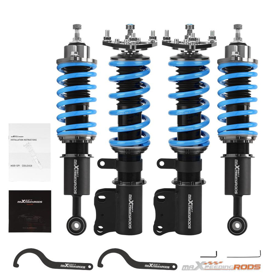 MaXpeedingrods T6 Advanced Series Säädettävä Coilover-alustasarja Mitsubishi Lancer Ralliart (CY2A/CZ4A) 2008-2016