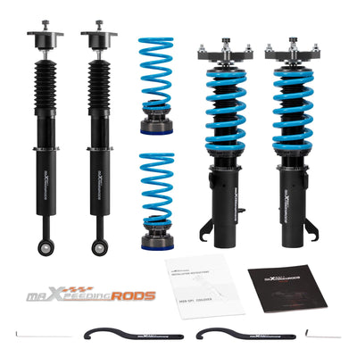 MaXpeedingrods T6 Advanced Series 24-tason iskunvaimennuksen säädettävät Coiloverit Ford Focus MK3 2011-2017