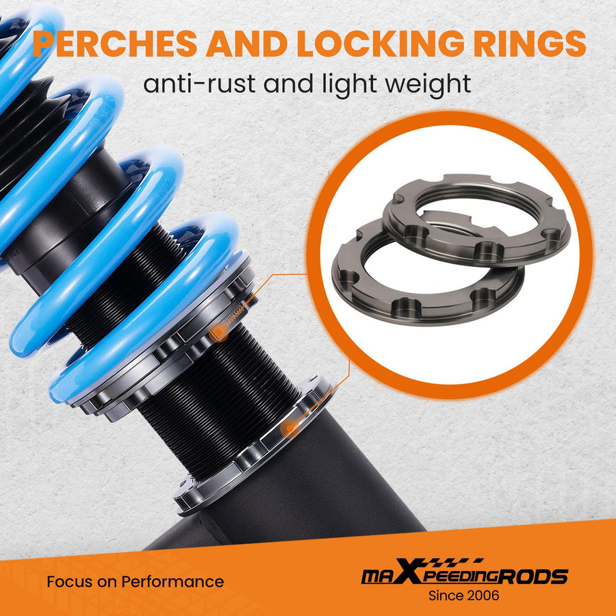 MaXpeedingrods T6 Advanced Series Uusi versio Coiloverit Tesla Model Y 2020+ RWD, Iskunvaimentimet