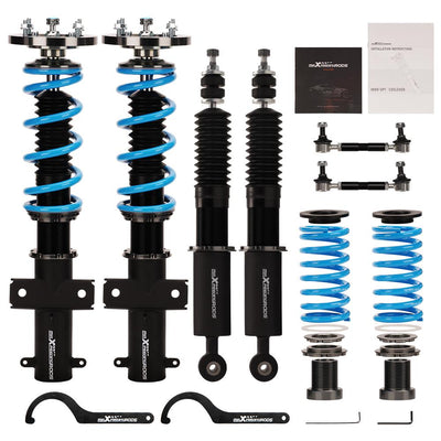 MaXpeedingrods T6 Advanced Series Coilover-alustasarja, Ford Mustang 2005-2014, säädettävä