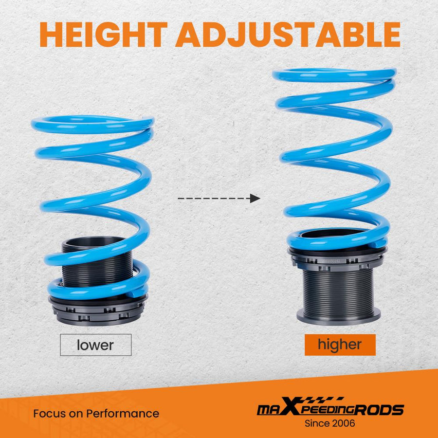 MaXpeedingrods T6 Advanced Series 24-tie, suorituskyky Coilover-alustasarja, Ford Mustang 4. sukupolvi 1994-2004