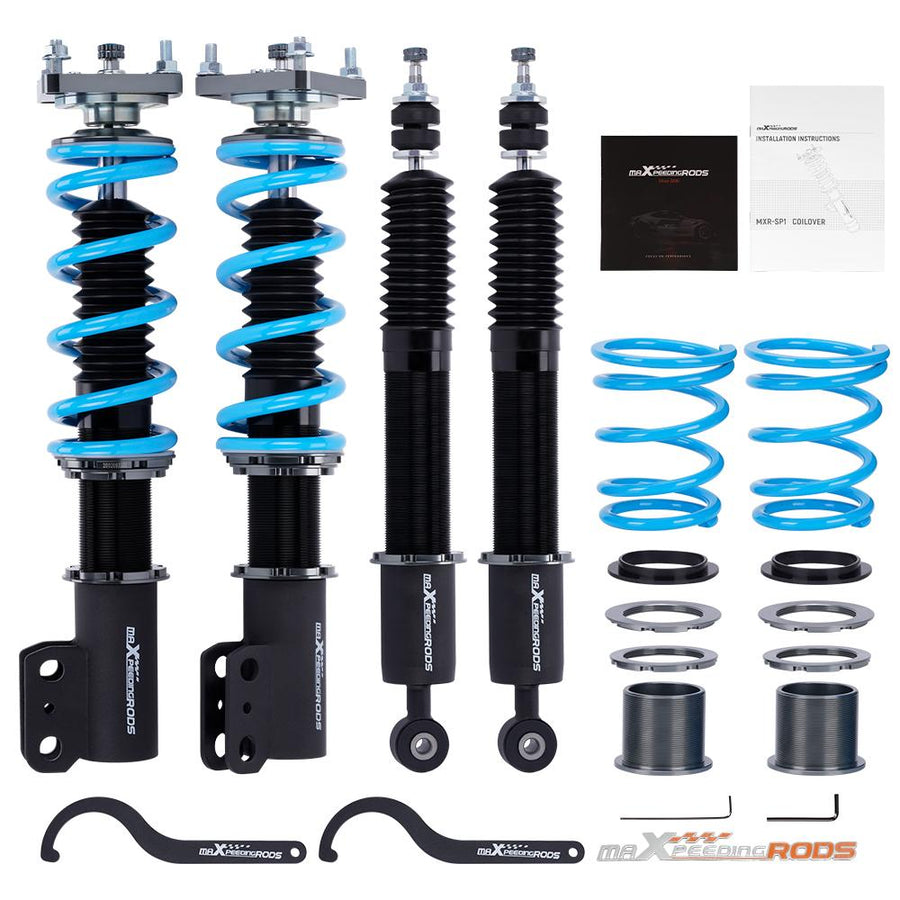 MaXpeedingrods T6 Advanced Series 24-tie, suorituskyky Coilover-alustasarja, Ford Mustang 4. sukupolvi 1994-2004