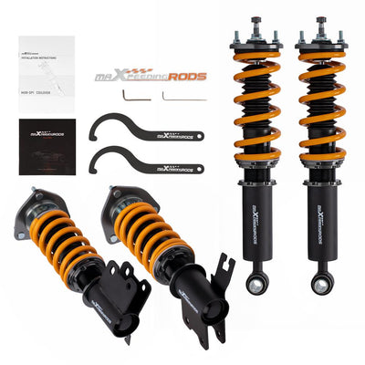 MaXpeedingrods T6 Advanced Series 24-tie iskunvaimennuksen säädettävä Coilover Nissan S13 Silvia 180SX