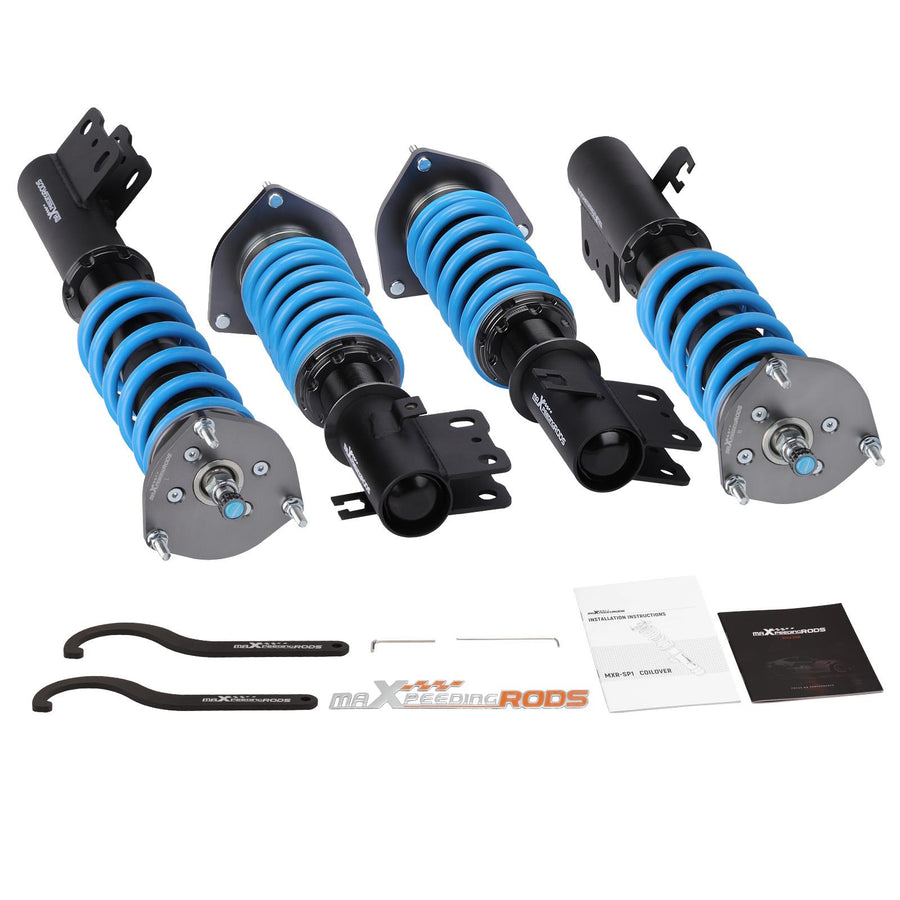 MaXpeedingrods T6 Advanced Series Coilover Subaru Forester SF 98-02, Korkeuden ja iskunvaimennuksen säädettävä