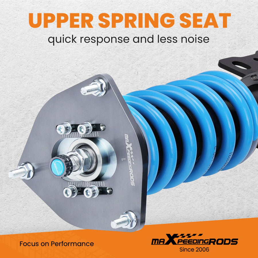 MaXpeedingrods T6 Advanced Series Coilover Subaru Forester SF 98-02, Korkeuden ja iskunvaimennuksen säädettävä