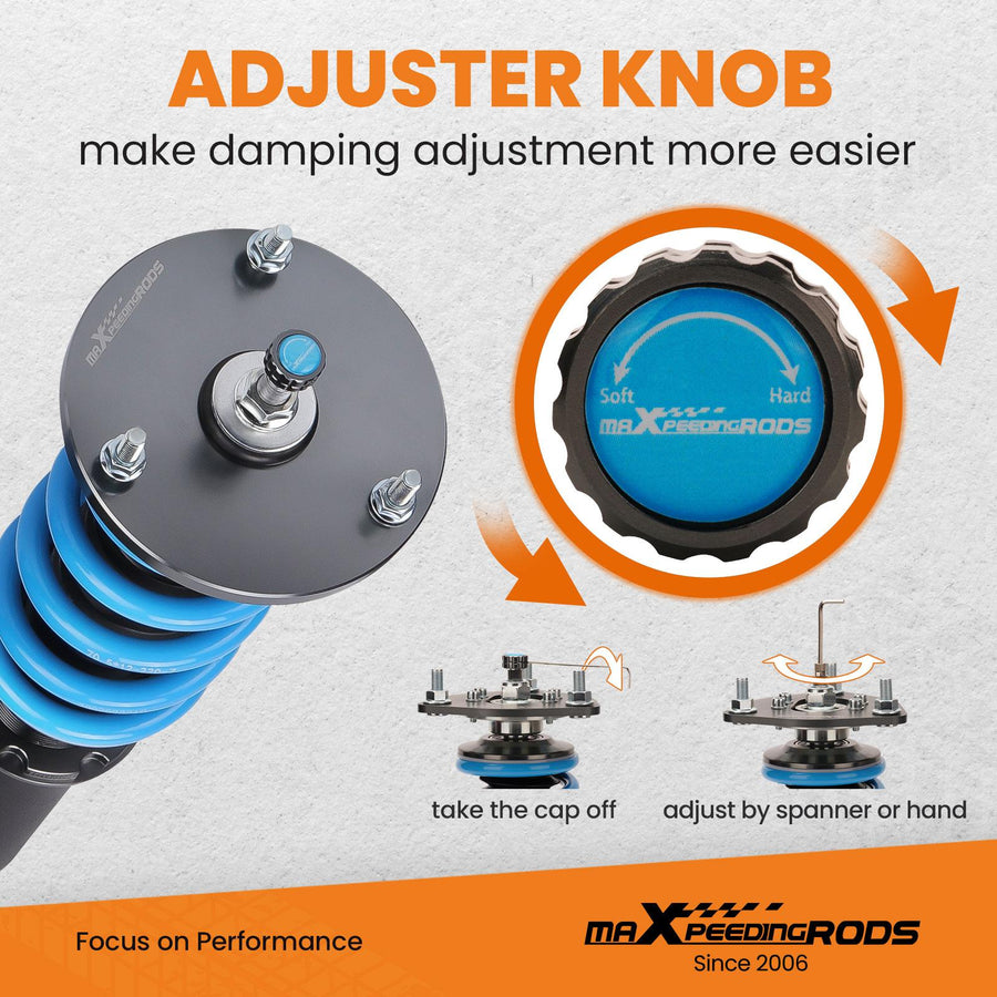 MaXpeedingrods T6 Advanced Series Coilover-alustasarja Toyota Supra Soarer, Lexus SC300 SC400