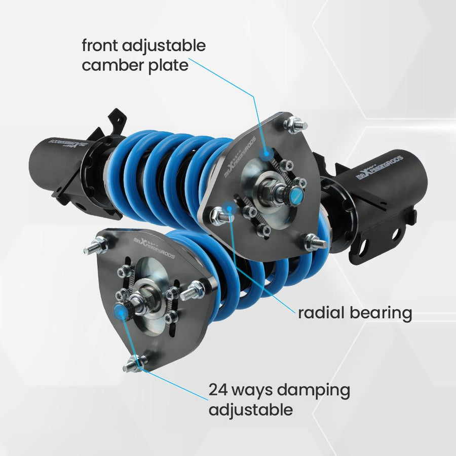 MaXpeedingrods T6 Advanced Series Säädettävä coilover (yksittäinen) Toyota Corolla E90 E100 E110 AE92 AE101 AE111