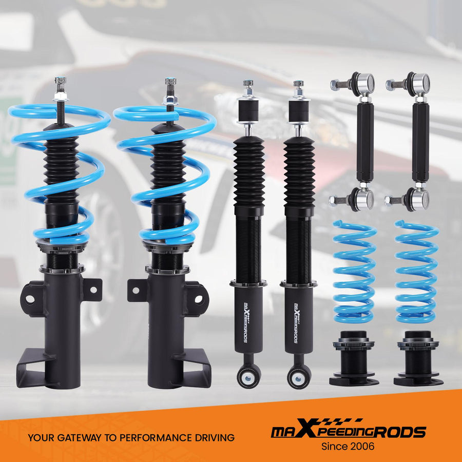 MaXpeedingrods T6 alustasarja yhteensopiva Mercedes-Benz C-sarja W203 Sedan ja CLK W209/C209 Coupe