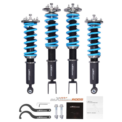 MaXpeedingrods T6 Advanced Series Coilover-alustasarja Jaguar XF 2007-2015, säädettävä