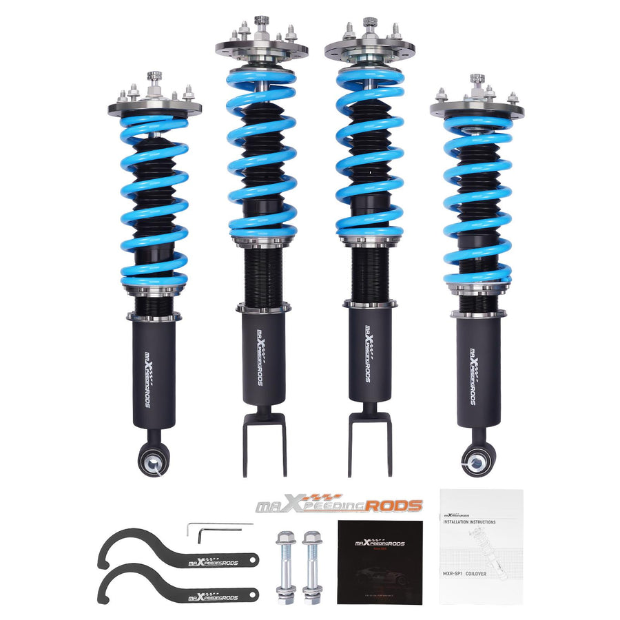 MaXpeedingrods T6 Advanced Series Coilover-alustasarja Jaguar XF 2007-2015, säädettävä