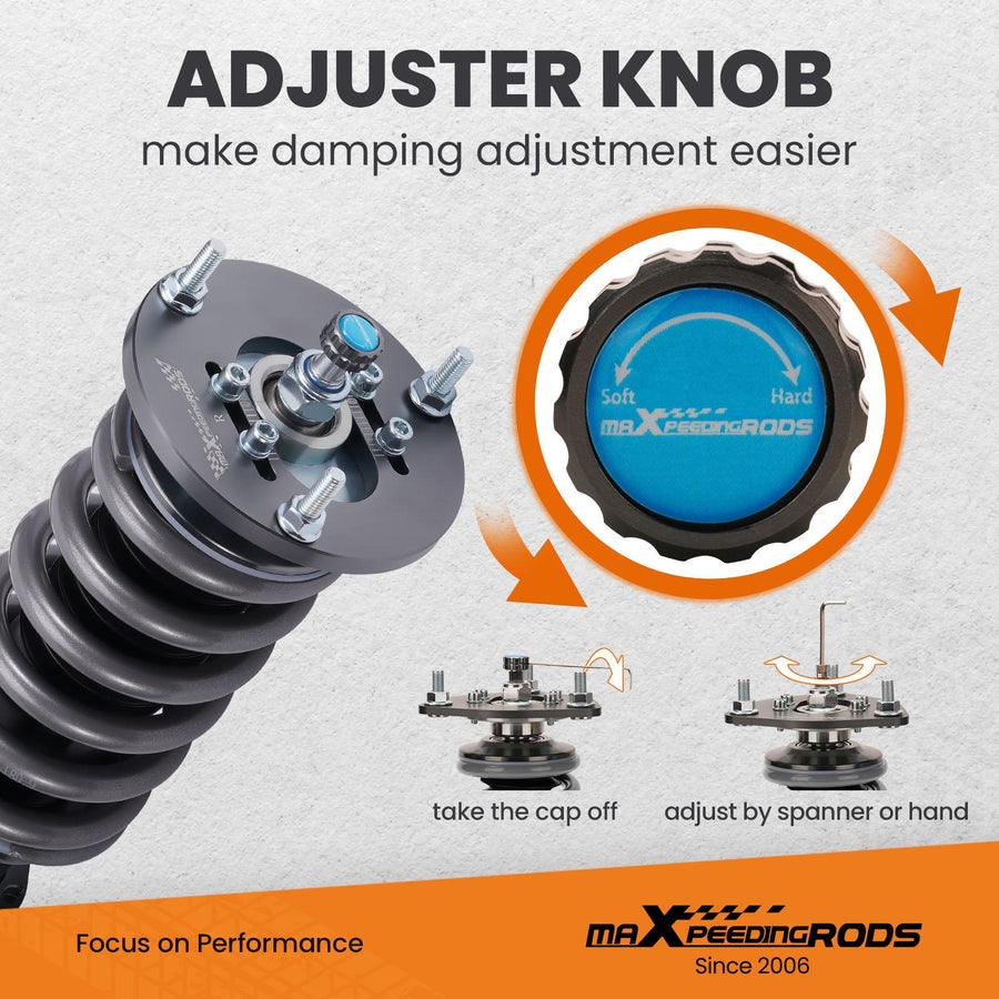 Maxpeedingrods T7 Advanced Series Coilover-alustajasarja – BMW E36 (318i/323i/325i/328i/325is/318tds)