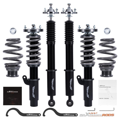 MaXpeedingrods T7 Advanced Series 24-tie säädettävä Coilover BMW E46 330i 325i 318d 320d 330d 1999-2005