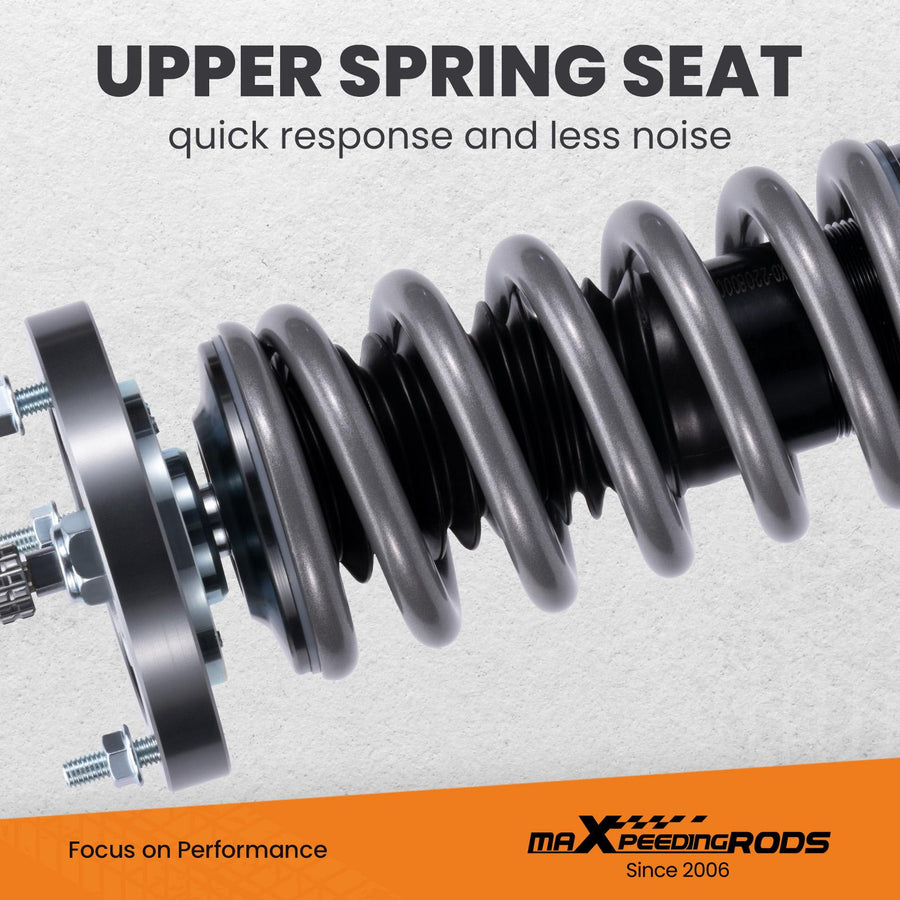MaXpeedingrods T7 Advanced Series 24-tie säädettävä Coilover BMW E46 330i 325i 318d 320d 330d 1999-2005