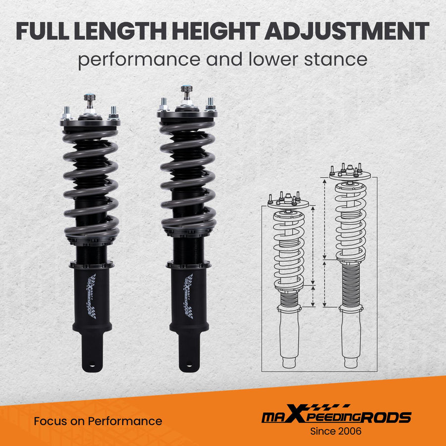 MaXpeedingrods T7 Advanced Series Coilover Honda Civic EK1 EK2 EK3 EK4 EK5 EK8 EK9 EM1 96-00