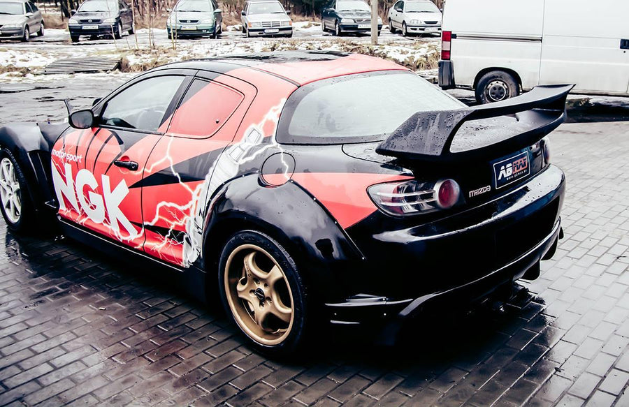 Takalokasuojan Levennykset Mazda RX-8