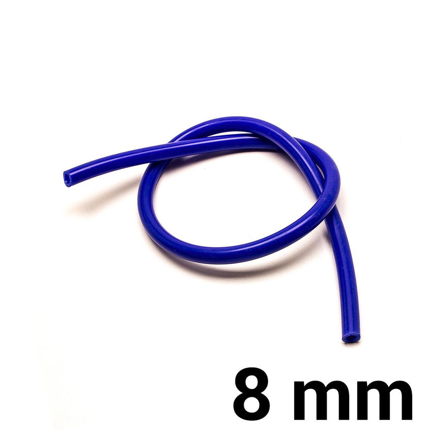 Silikoniletku Ø8 mm - Sininen (per metri)