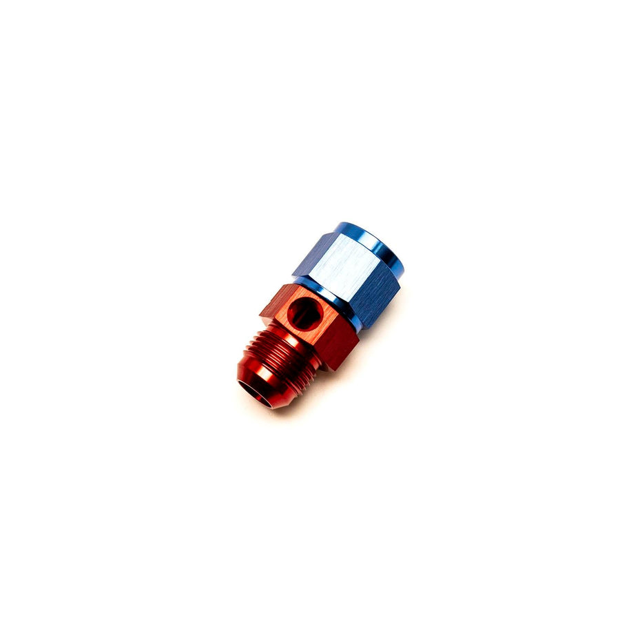 Dash 10 uros/naaras liitin 1/8 NPT -anturipaikalla (sininen/punainen)