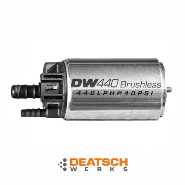 Nuke Performance Deatschwerks DW440 säiliön sisäinen harjattomalle polttoainepumppusetti