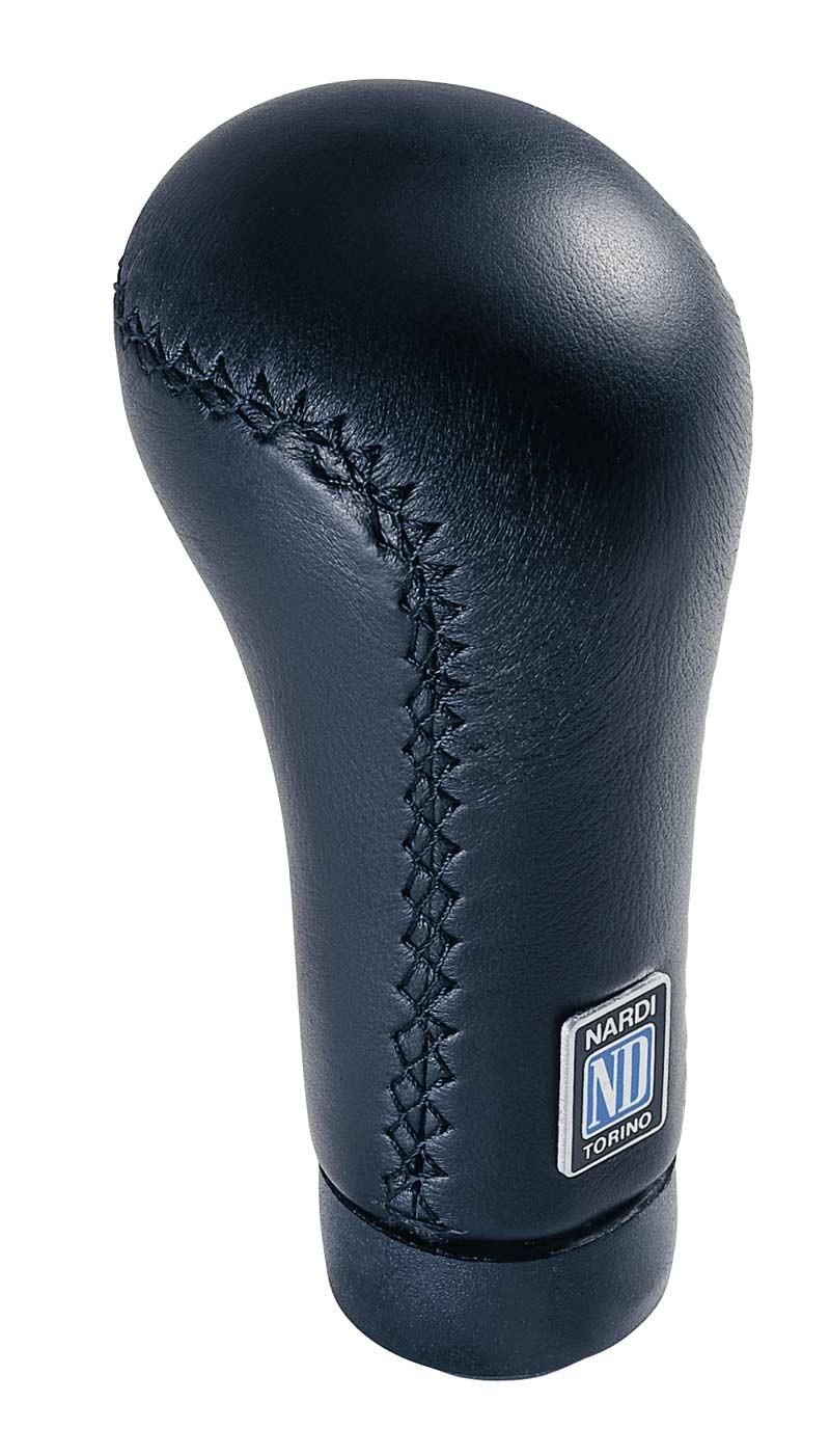 Nardi Prestige Vaihdekepin Nuppi, Musta Nahka